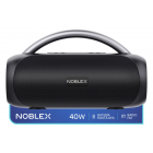 Parlante Portatil Noblex Bluetooth 40w Color Negro