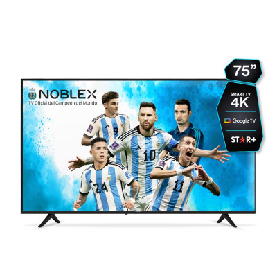 Smart Tv Led 75 Pulgadas 4K UHD Google TV Noblex 