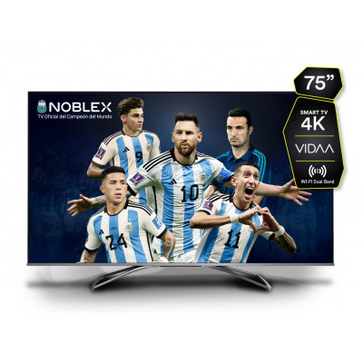 Smart TV 75" Led 4K  Black Series VIDAA Noblex