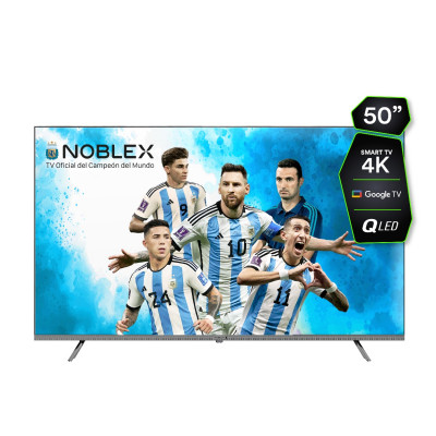 Smart Tv 50 Pulgadas Premium QLED 4k Black Series Con Google Tv Noblex