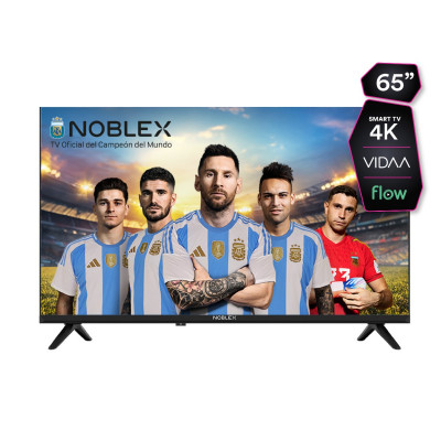 Smart TV 65 pulgadas LED Hdr 4K Vidaa Noblex