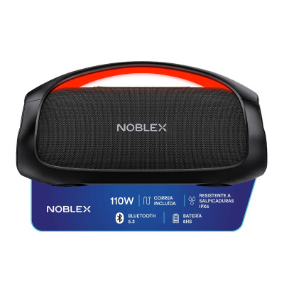 Parlante Noblex Bluetooth 220w Negro