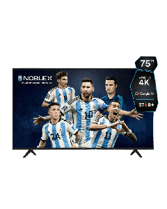 Smart Tv Led 75 Pulgadas 4K UHD Google TV Noblex 