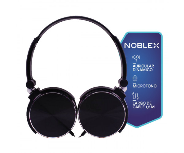 Noblex - Auriculares vincha HP107BBP Noblex